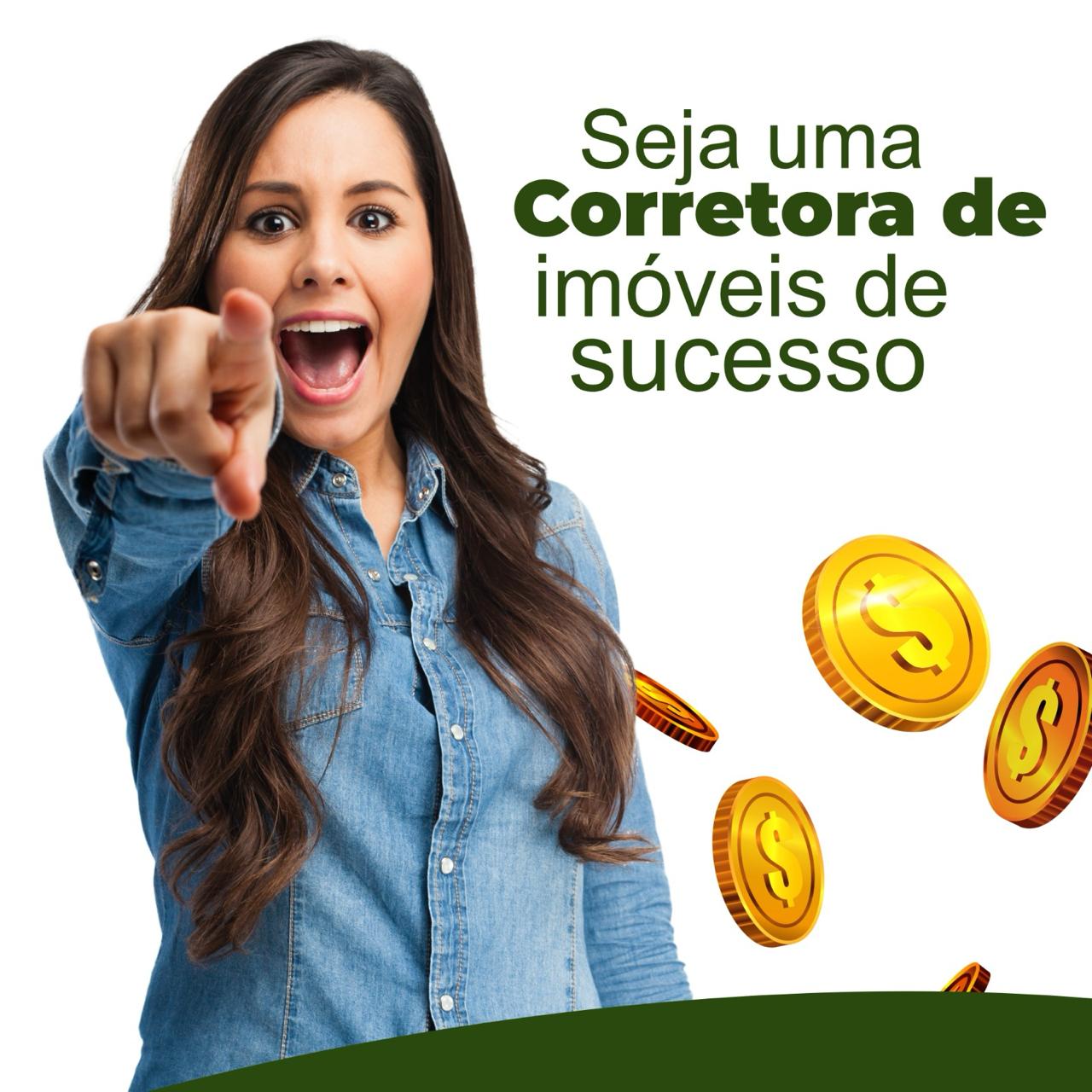 Seja uma corretora de imóveis de sucesso